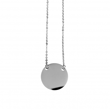 Silver Cercle Necklace