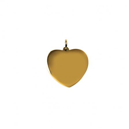 Gold Heart Charm